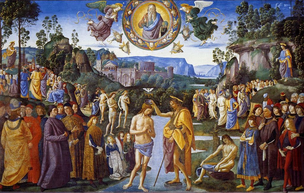 Perugino, Le baptême du Christ