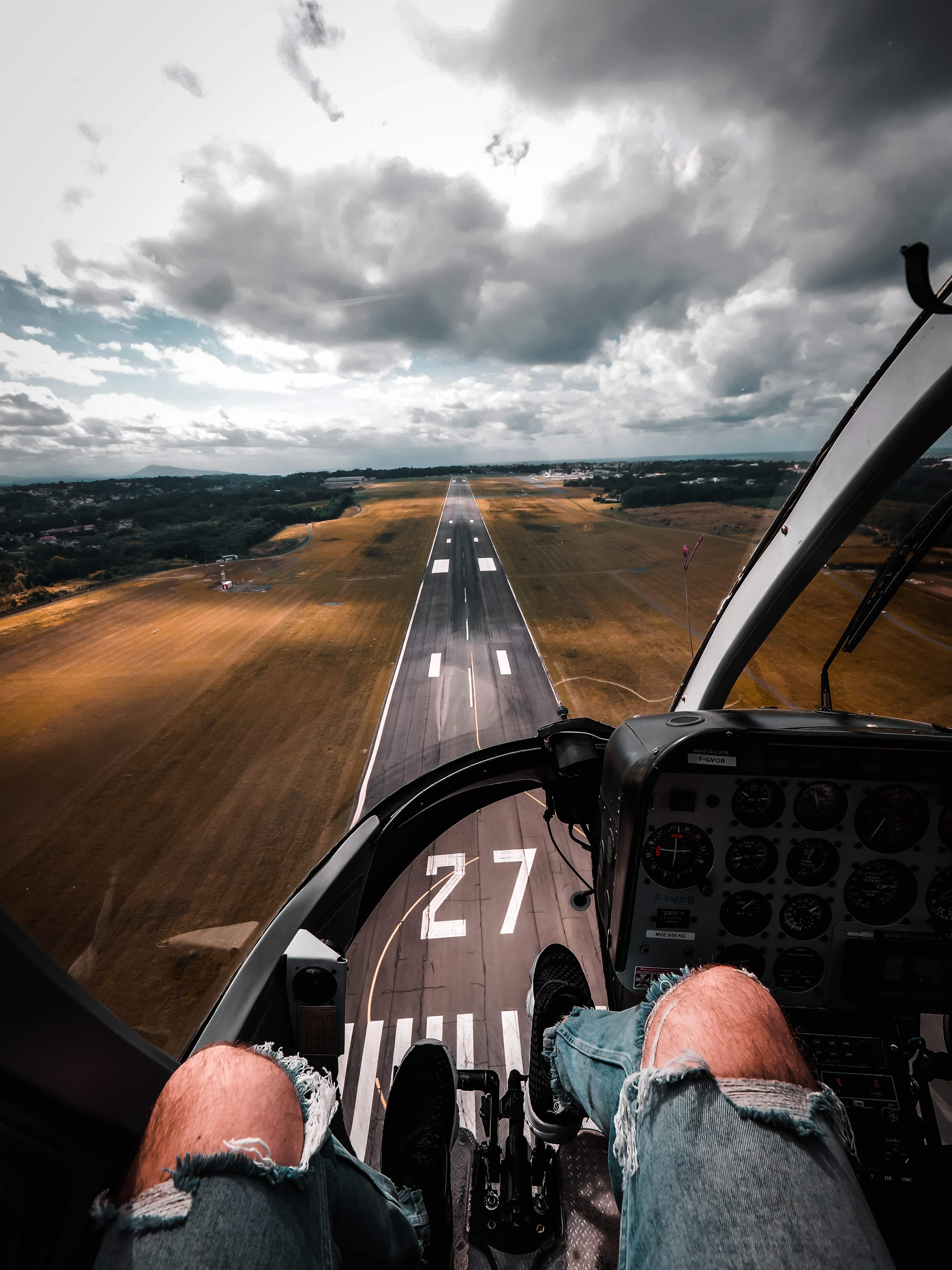 Numéro de place d'atterrissage pour un avion